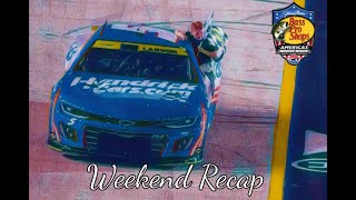 Kyle Larson makes championship statement with dominant win  Bristol recap Larson is H5M [upl. by Kincaid]