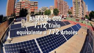 2017  Timelapse Instalación Eurochange por Cubierta Solar [upl. by Eilah]