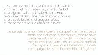 3 poesie  Giacomo Vit  Cordovado PN  Friuli Venezia Giulia [upl. by Ecarg]