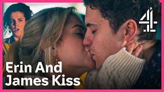 Erin amp James KISS For The First Time  Derry Girls  Channel 4 [upl. by Shere]