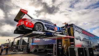 2024 12 Hours of Sebring  64 Ford Mustang GT3 Onboard race start [upl. by Octavia]