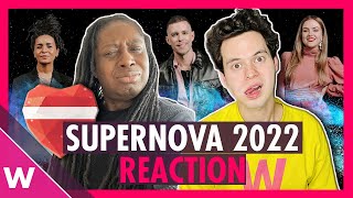 Latvia Eurovision 2022  Supernova Reaction Video  All Songs [upl. by Traggat]