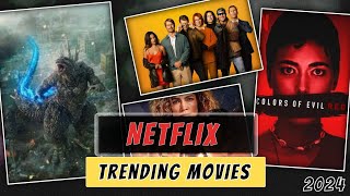 7 Most Watched Netflix Movies In hindi 2024  Netflix Trending Movies  Action Thriller Movies 2024 [upl. by Aissatan]