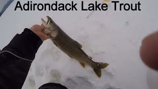 Lake Trout Fishing In The Adirondacks [upl. by Parrisch]