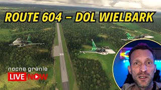 Route 604  Drogowy odcinek lotniskowy DOL Wielbark  latamy i zwiedzamy [upl. by Einaffit743]