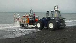 Aberystwyth Lifeboat Beach Launch [upl. by Gardas]