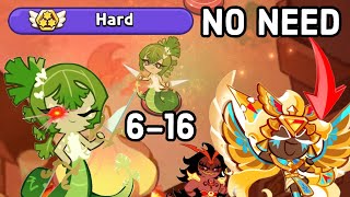 Beast Yeast 616 Hard Mode Guide  Cilantro Cobra Cookie  Cookie Run Kingdom [upl. by Dekow147]