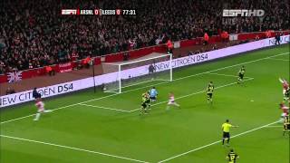 Henry Goal vs Leeds HD  1080p [upl. by Broderic]