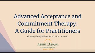 Advanced Acceptance and Commitment Therapy A Guide for Practitioners [upl. by Yrannav]