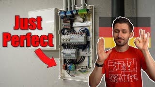 Germans do the PERFECT Electrical Wiring Garage Build [upl. by Airalav]