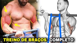 10 EXERCÍCIOS Treino de Bíceps e Tríceps c Elástico [upl. by Aztirak716]