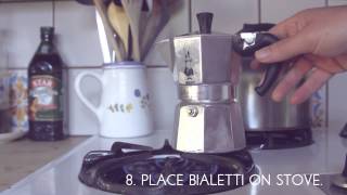 How to use a Bialetti Italian Espresso [upl. by Cassandry493]