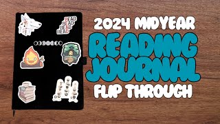 2024 MidYear Reading Journal Flip Through  Blackout Journal [upl. by Charleen]