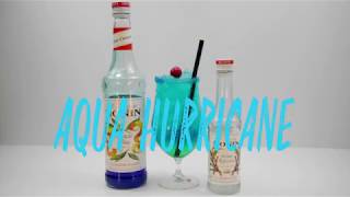 How to make Aqua Hurricane Cocktail [upl. by Cacie609]