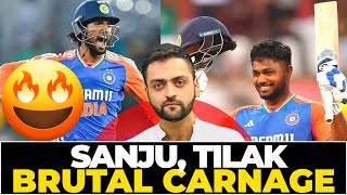 Sanju Samson Tilak Varma BRUTAL CARNAGE with SIZZLING 100s  India vs SA [upl. by Camellia726]