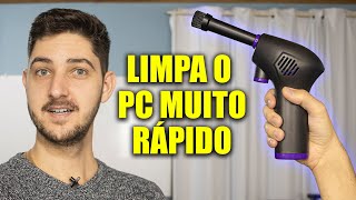 SUPER SOPRADOR DO ALIEXPRESS DE LIMPAR PC É MUITO FORTE [upl. by Risser]