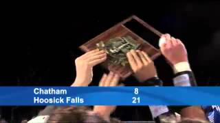 HS Football Hoosick Falls 21 Chatham 8 [upl. by Assirak]