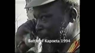 SUDAN PEOPLES LIBERATION ARMY SPLA COMMANDER IN CHIEF Dr John Garang 1994 Kapoeta Battle [upl. by Lemire]