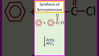 Synthesis of benzophenone from benzene chemistry [upl. by Yelsha]