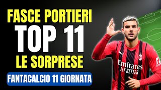 ⭐️TOP 11 e SCOMMESSE🚦FASCE PORTIERI 👉FANTACALCIO 11 Giornata [upl. by Ymeraj]