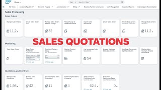 How to Process SAP S4HANA SD Best Practice BDG Sales Quote Tutorial  SAP Sales amp Distribution [upl. by Salazar]