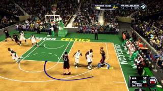 NBA 2K11 My Player Playoffs  CFG3  Shaq is Back [upl. by Ecirtahs288]