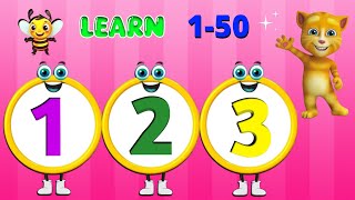 Counting 1 to 50123 for Kids123 CountingCountingCounting for KidsNumbers SongKids MathFun🌟 [upl. by Adnertal]