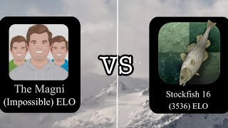 Stockfish 16 Vs The Magni [upl. by Olecram]