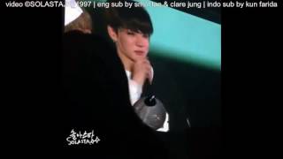 INDO SUB 161112 BTS Jungkook crying  BTS 3RD MUSTER [upl. by Nealy540]