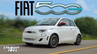 ACTUALLY GOOD 2024 Fiat 500e Topolino Review [upl. by Eenttirb]