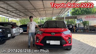 Toyota Raize 2022 lướt xeluot xuhuong toyota viral [upl. by Ardin677]