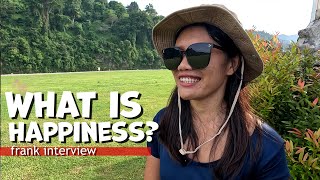 Filipina answers philosophical questions Interview [upl. by Ced]