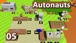 Autonauts  Metallproduktion ► 5 ► Lets Play Roboter Simulator deutsch german [upl. by Danila]