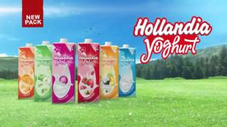 Hollandia Yoghurt Introduces its new colourful packs [upl. by Kantor]