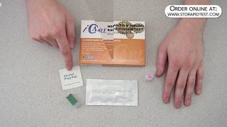 How to use an iCare Hepatitis B test kit  by LT Labs [upl. by Sherrer]