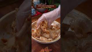 EASY CHINESE CLAY POT CHITTERLINGS RECIPE recipe cooking chinesefood pork intestine claypot [upl. by Pyle]