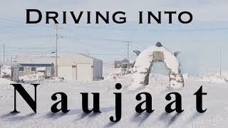 Driving into Naujaat NU CANADA [upl. by Gunzburg]