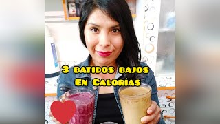 BATIDO CASERO  Recetas en 3 minutos [upl. by Kella841]