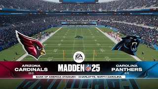 Madden NFL 25  Franchise Mode Week 16 vs Carolina Panthers  No Commentary Gameplay [upl. by Nawor]