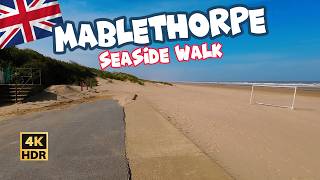 MABLETHORPE Seaside Town Lincolnshire  Walking Tour  4K [upl. by Dorren]