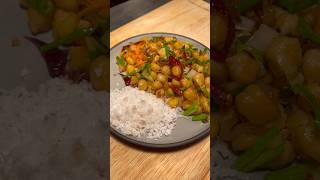 කඩල තෙම්පරාදුව Spicy Chick Peas tempered 🌶️🌶️ food cooking recipe trending [upl. by Reldnahc]