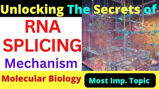 RNA Splicing mechanism ll splicing mechanism ll spliceosomes ll snurps ll mechanism of Splicing [upl. by Lenzi]