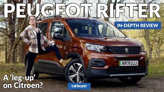 New Peugeot Rifter indepth review a legup on Citroen [upl. by Naivart]