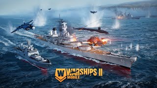 Warships Mobile 2  Open Beta  Gameplay Android [upl. by Winsor964]