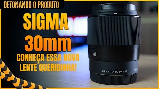 SIGMA 30MM F14 CONTEMPORARY I A LENTE VERSÁTIL PARA O SEU DIAADIA review [upl. by Surdna]