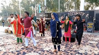 Jammu Cultural Program Organized At Suchetgarh Border [upl. by Dnamra]