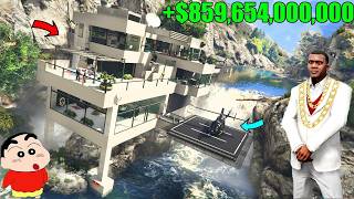 FRANKLIN BECOME PRESIDENT WITH SHINCHAN TO MAKE 10000000 IN GTA5 [upl. by Gaut]