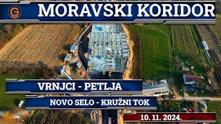 Moravski koridor  Vrnjci Novo Selo 10112024 [upl. by Earle]