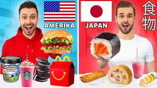 WIE HET LANGST VOEDSEL UIT 1 LAND BLIJFT ETEN WINT met Rutger Amerika VS Japan [upl. by Esorlatsyrc]