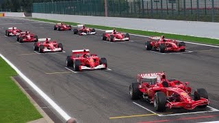 Ferrari Formula 1 Corse Clienti  EPIC Line up V8V10V12 [upl. by Aday167]